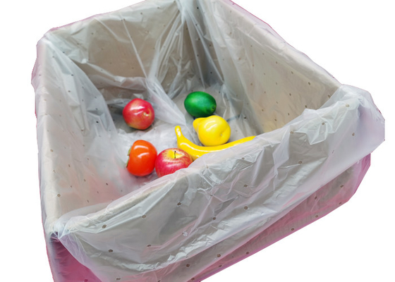 Breathable anti fog Micro Perforated Bags 5mm Vent Holes For Vegetables