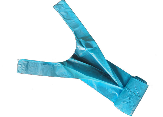 Biodegradable Blue HDPE Diaper Waste Bags with light fragrance