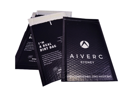 100% Biodegradable Poly Compostable Padded Envelopes With Self Sealing