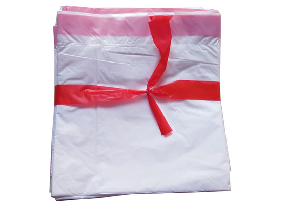 Leakproof Recyclable Reusable Bags Poly Drawstring Trash Bags