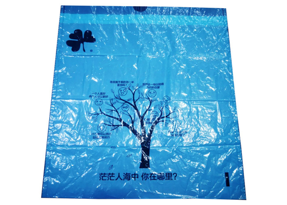 Leakproof Recyclable Reusable Bags Poly Drawstring Trash Bags
