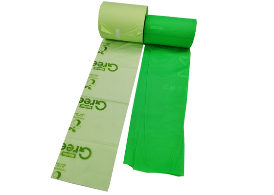 Eco Friendly L 20.5 Inch Biodegradable And Compostable Bags EN13432 Certified