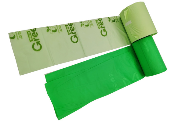 Eco Friendly L 20.5 Inch Biodegradable And Compostable Bags EN13432 Certified