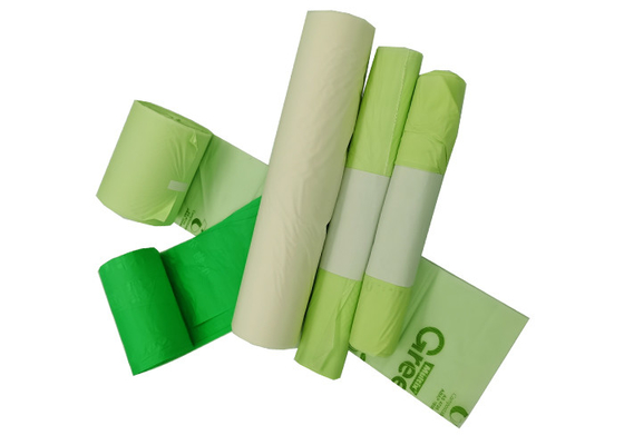 Eco Friendly L 20.5 Inch Biodegradable And Compostable Bags EN13432 Certified