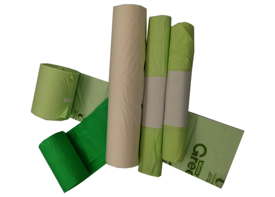Eco Friendly L 20.5 Inch Biodegradable And Compostable Bags EN13432 Certified