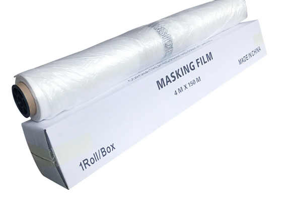 5m 8 Micron Auto Paint Masking Film prevent over spray for car