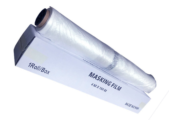 5m 8 Micron Auto Paint Masking Film prevent over spray for car