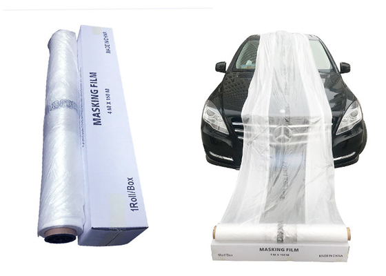 5m 8 Micron Auto Paint Masking Film prevent over spray for car