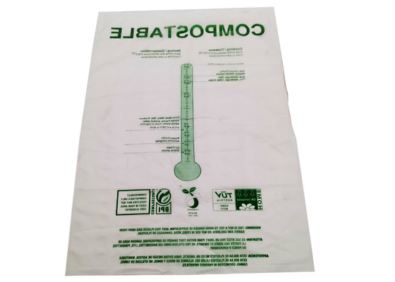 0.5 Mil 2.6 Gallon Biodegradable Food Storage Bags 100% Compostable